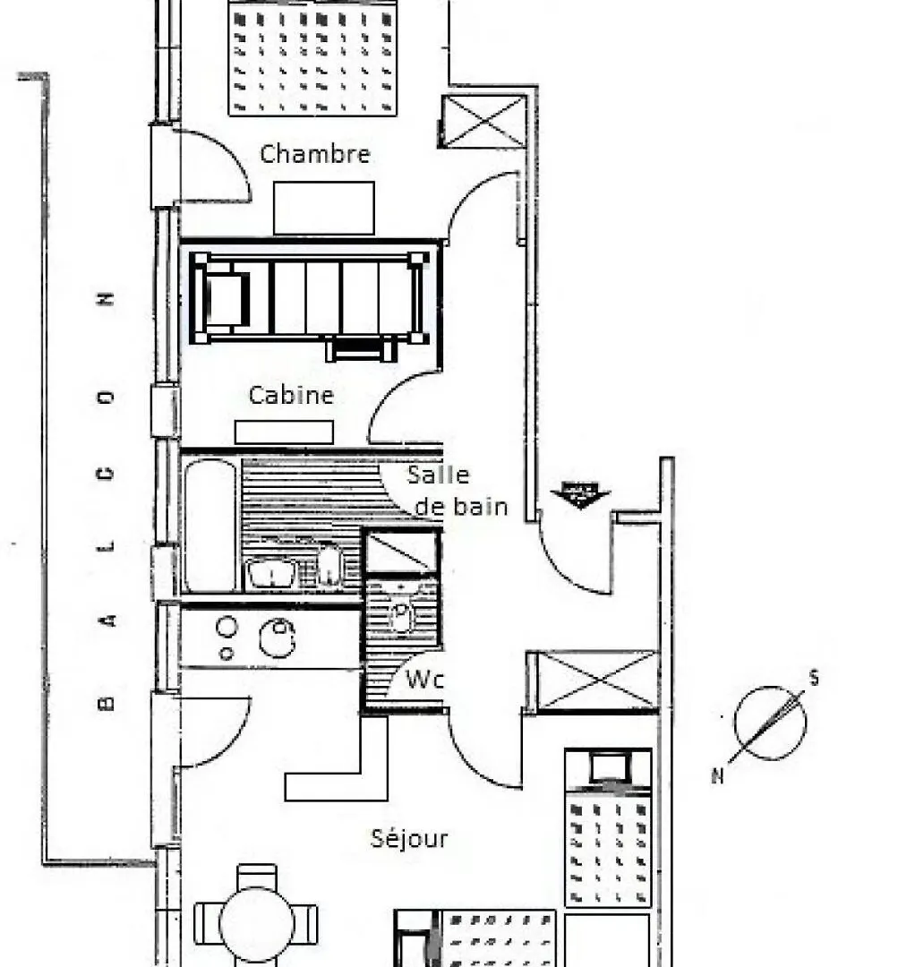 Residence Les Eperonnelles - Appartement 3 Pieces Pour 6 Personnes Situe A Meribel Altiport, Proche Des Pistes De Ski Et Du Golf Mae-2644 Les Allues Apartment